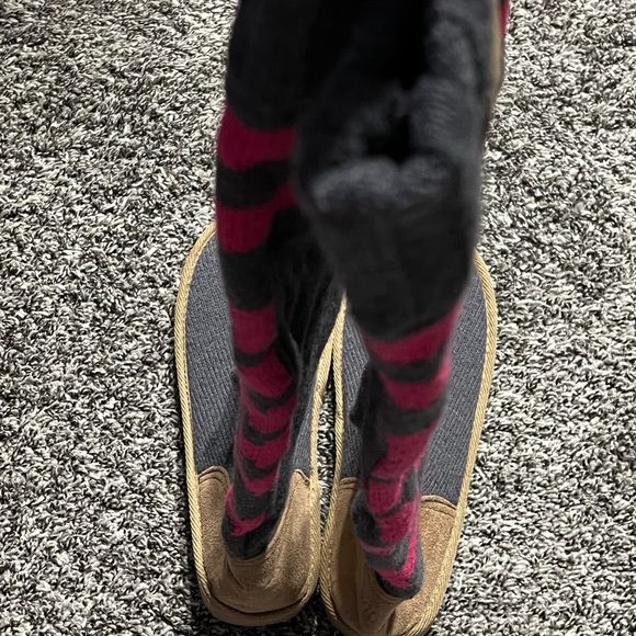 🩷🖤🩶Victoria’s Secret “PINK” Slouchy Boot/Slippers🩷🖤🩶 - Picture 9 of 14